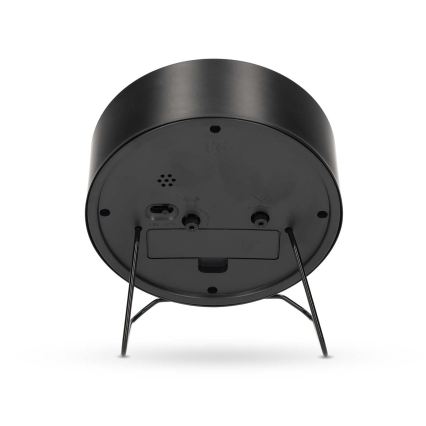 Analóg ébresztőóra 1xAA fekete