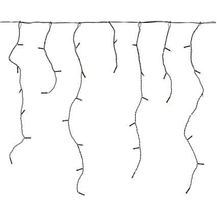 LED Kültéri karácsonyi lánc 180xLED/7 funkciós 10,9m IP44 meleg fehér