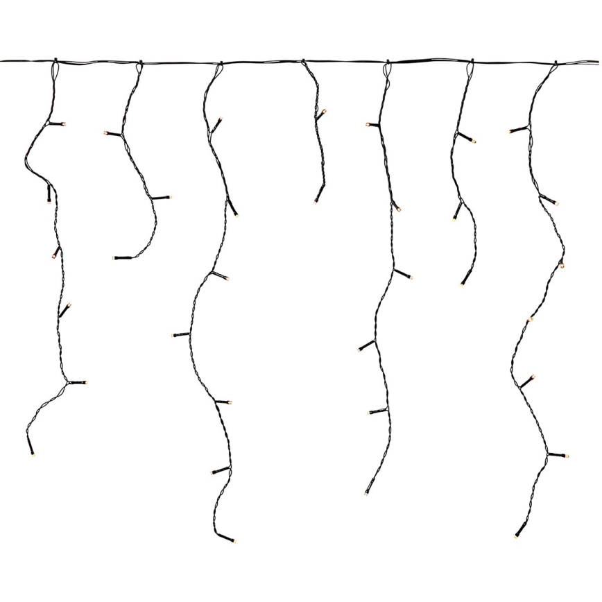 LED Kültéri karácsonyi lánc 180xLED/7 funkciós 10,9m IP44 meleg fehér