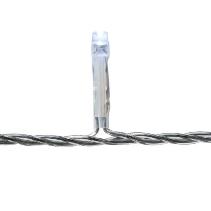 LED kültéri fényfüggöny 180xLED/7 üzemmód 10,9m IP44 hideg fehér