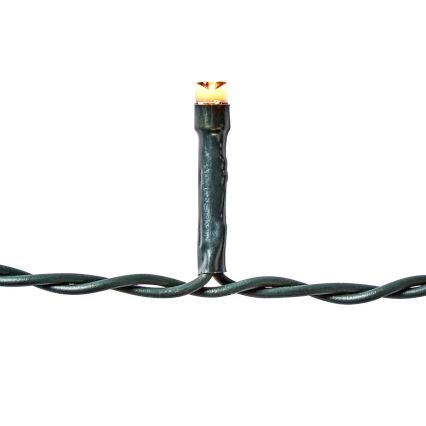 LED kültéri fényfüggöny 360 LED/7 funkció, 14 m, IP44, meleg fehér