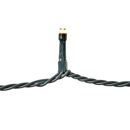 LED kültéri karácsonyi fényfüzér 720xLED/7 működési mód 57m IP44 meleg fehér