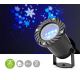 LED Karácsonyi szabadtéri hópehely projektor 5W/230V IP44