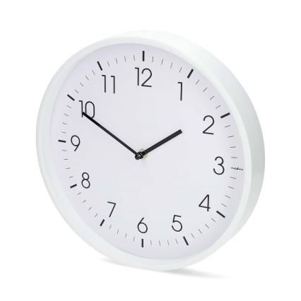 Falióra, átmérő 30,8 cm, 1x AA elem, fehér