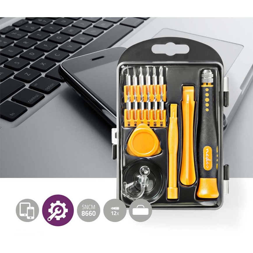 17in1 szerszámkészlet elektronikus eszközök javításához