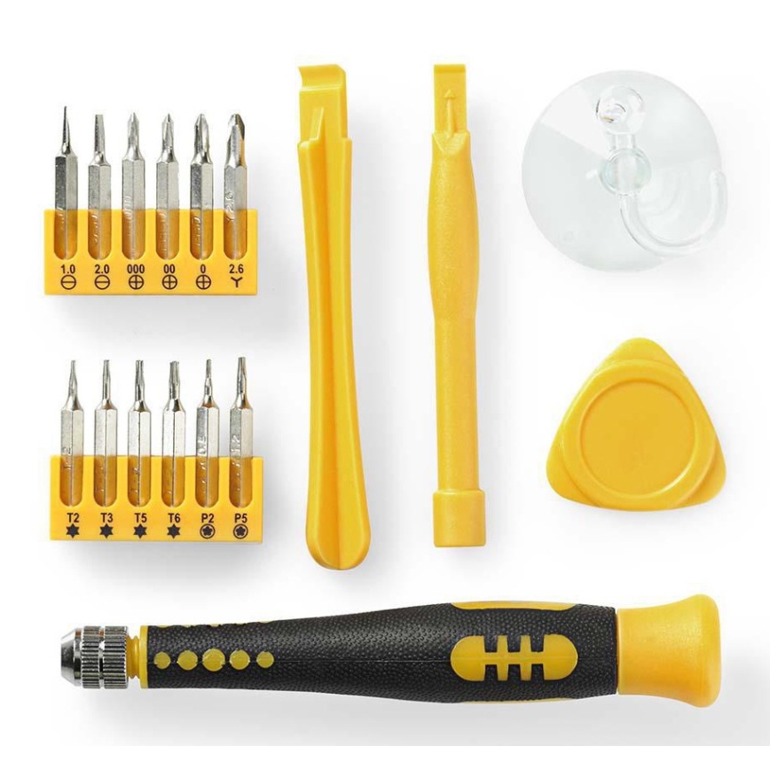 17in1 szerszámkészlet elektronikus eszközök javításához