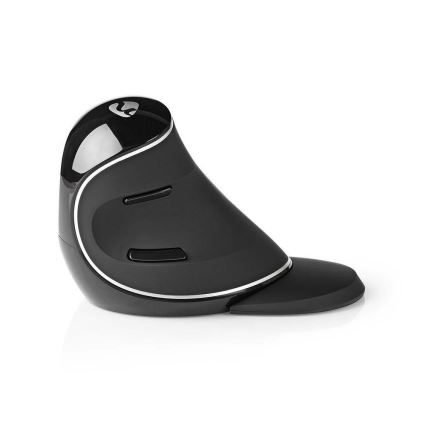 Nedis ERGOMSWS200BK − Ergonomikus vezeték nélküli egér 1600 dpi