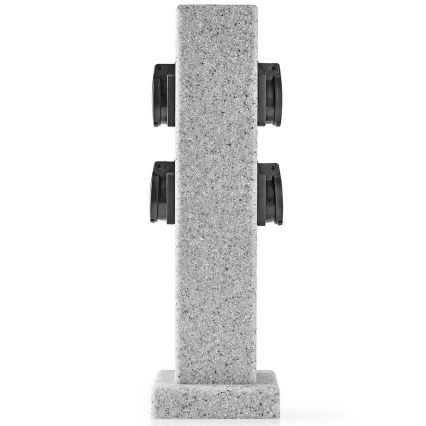 Nedis EXGS62 − Kültéri konnektoros oszlop 16A/230V IP44
