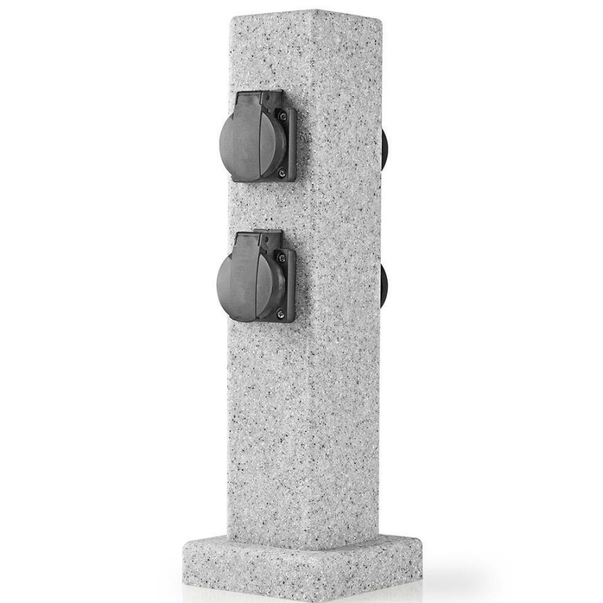 Nedis EXGS62 − Kültéri konnektoros oszlop 16A/230V IP44