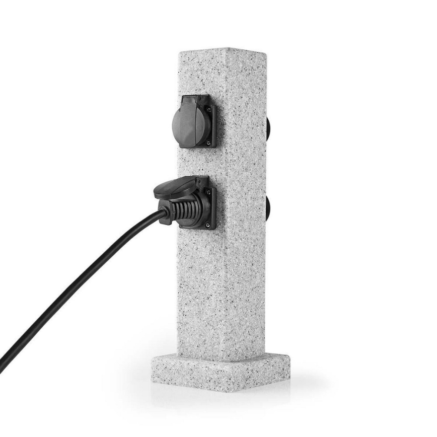 Nedis EXGS62 − Kültéri konnektoros oszlop 16A/230V IP44