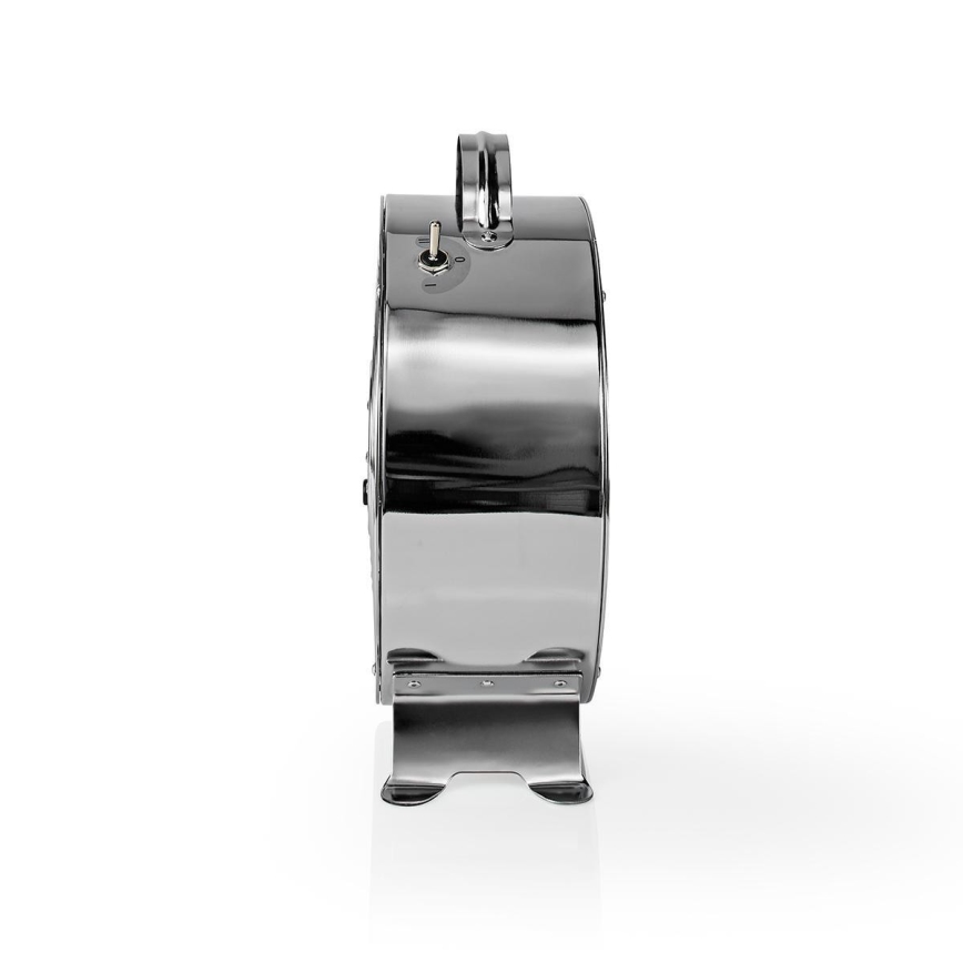 Asztali ventilátor RETRO 20W/230V matt króm ø25 cm