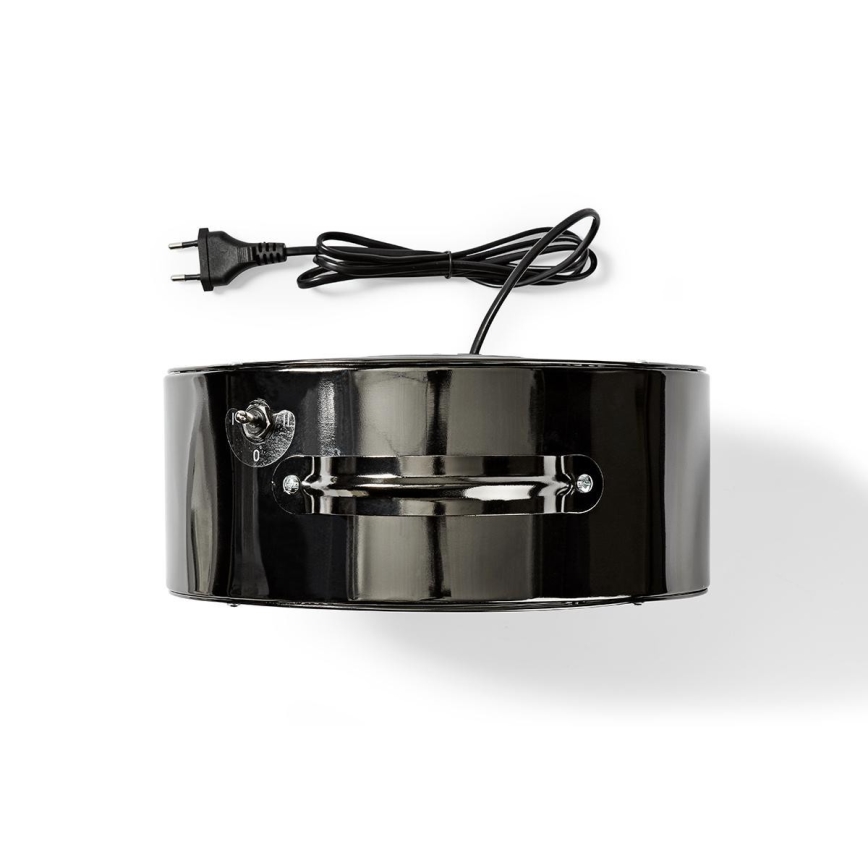 Nedis FNCL10GM20 - Asztali ventilátor RETRO 20W/230V szürke ø25 cm