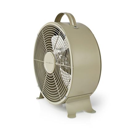 Asztali ventilátor RETRO 20W/230V szürke ø25 cm
