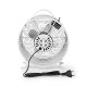 Nedis FNCL10WT20 - Asztali ventilátor RETRO 20W/230V fehér ø25 cm