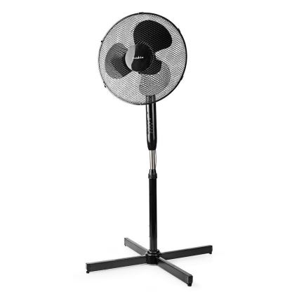Álló ventilátor 40W/230V fekete + távirányító