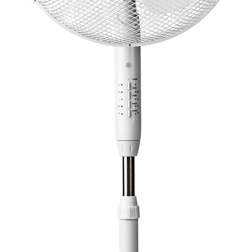 Álló ventilátor 40W/230V fehér + távirányító