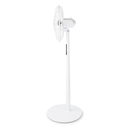 Álló ventilátor LED kijelzővel és hőmérővel 45W/230V fehér + távirányító