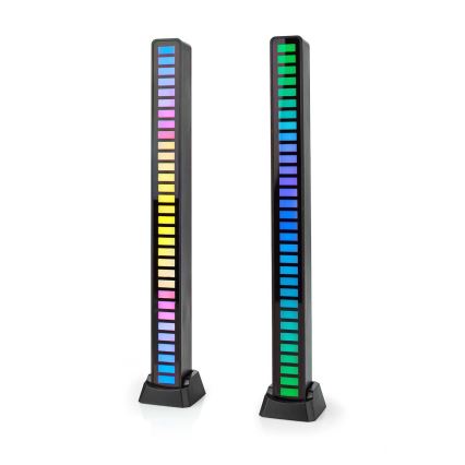 SZET 2x LED RGB Újratölthető asztali lámpa LED/250 mAh