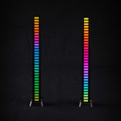 SZET 2x LED RGB Újratölthető asztali lámpa LED/250 mAh