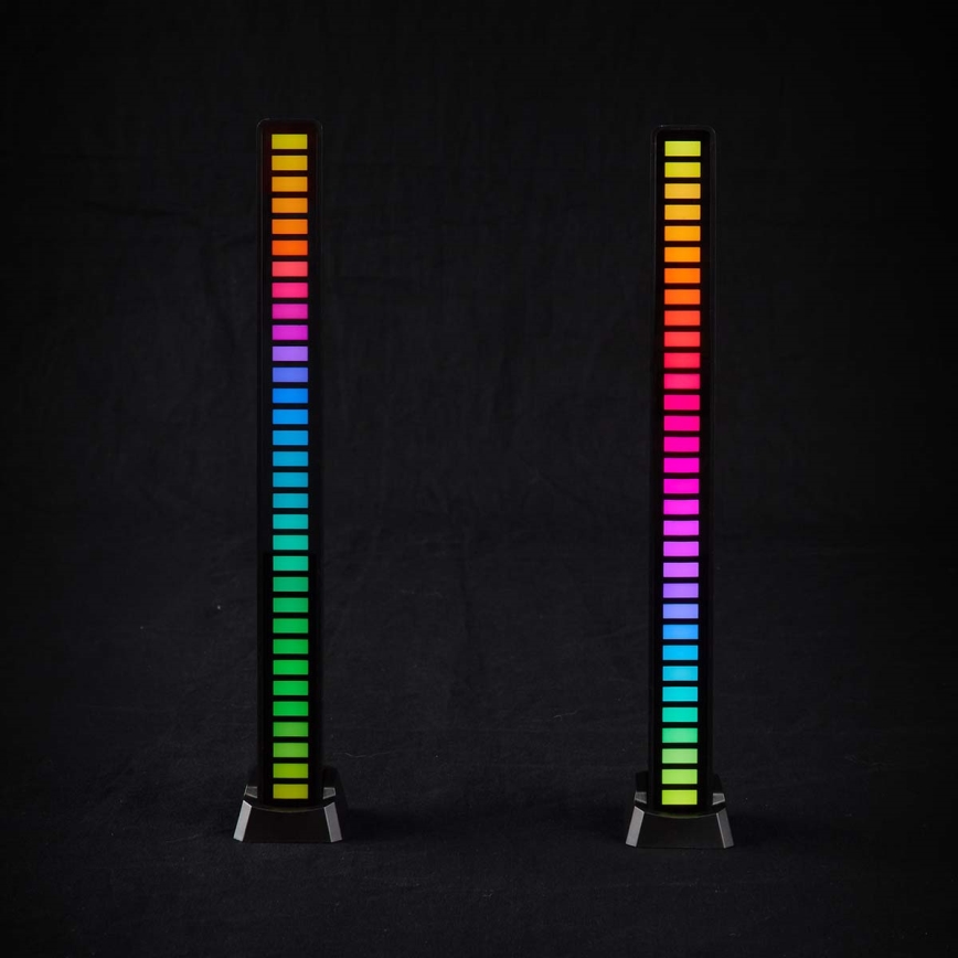 SZET 2x LED RGB Újratölthető asztali lámpa LED/250 mAh