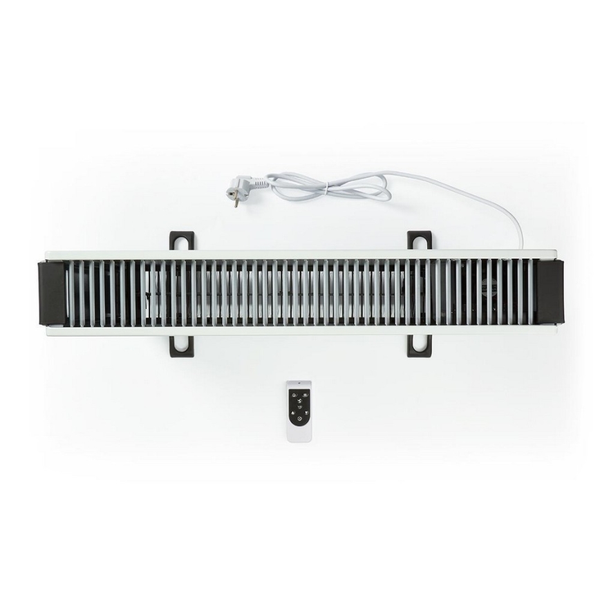 Konvekciós fűtés 750/1250 / 2000W LCD kijelző + távirányító