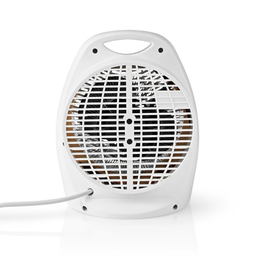 Nedis HTFA13CWT − Asztali ventilátor fűtéssel 2000W/230V