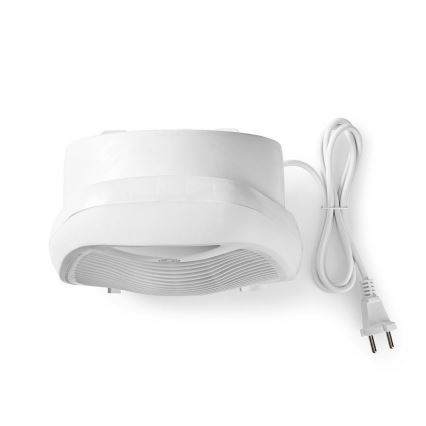 Nedis HTFA13CWT − Asztali ventilátor fűtéssel 2000W/230V
