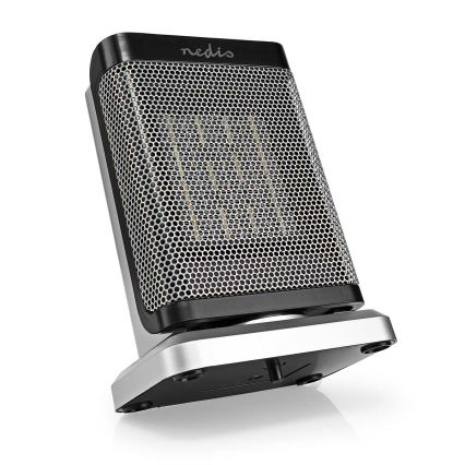 Ventilátor kerámia fűtőelemmel 1000/1500W/230V ezüst
