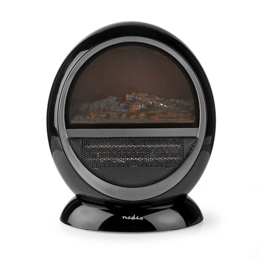 Ventilátor kerámia fűtőelemmel 1000/1500W/230V fekete