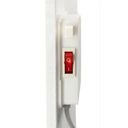 Infravörös fűtőpanel LCD-kijelzővel 425W/230V IP44 fehér