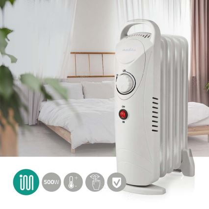 Hordozható olajfűtő 5 bordával 500W/230V