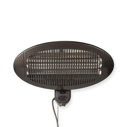 Nedis HTPA110EBK − Kültéri fűtőtest 650-1300-2000W/230V IP34