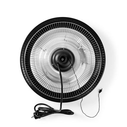 Kültéri elektromos hősugárzó + állvány 200 cm 1500W/230V terasz infravörös fűtőtest IP34