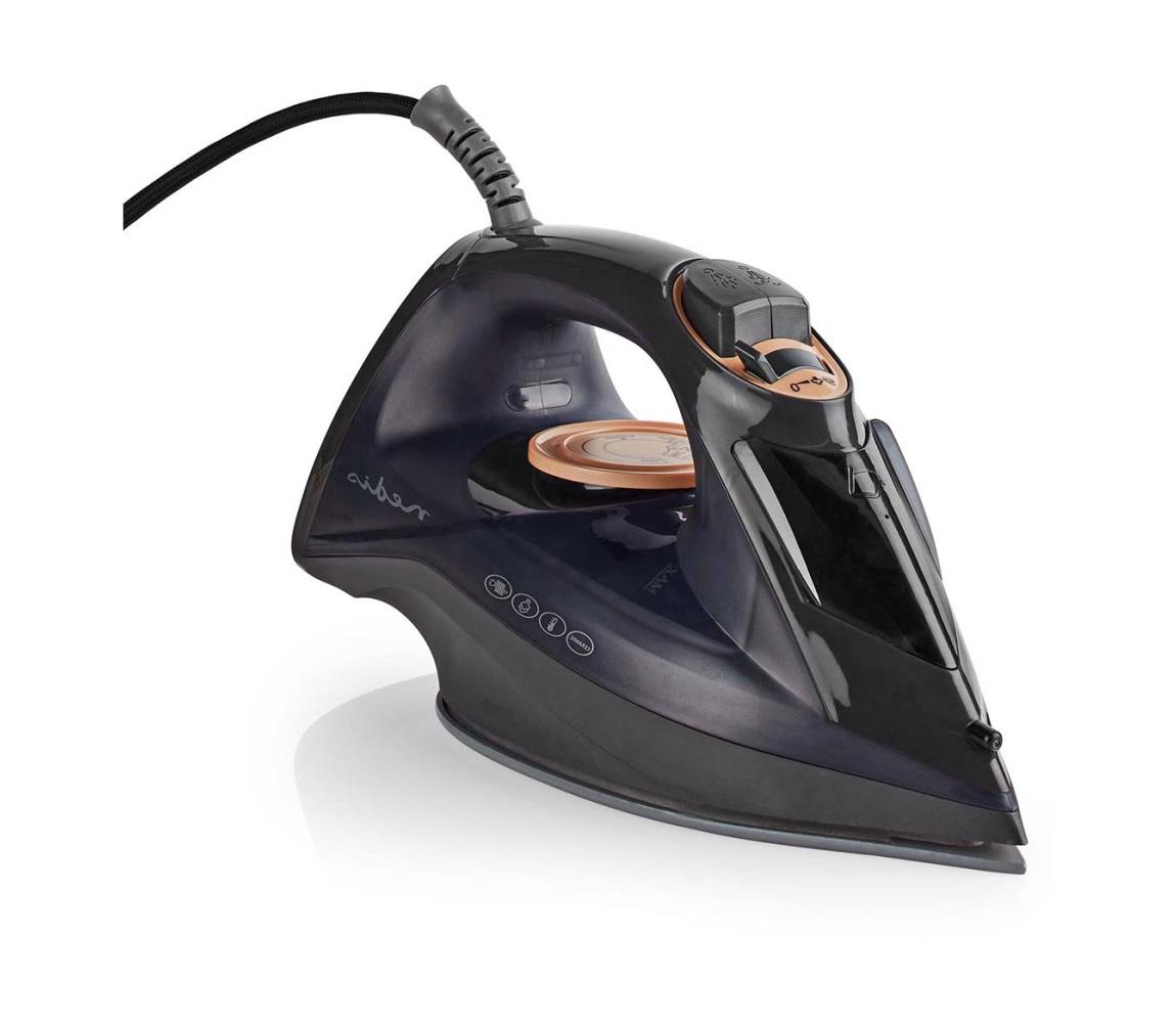 IRON1000 gőzölős vasaló 2200W/230V fekete IRON1000