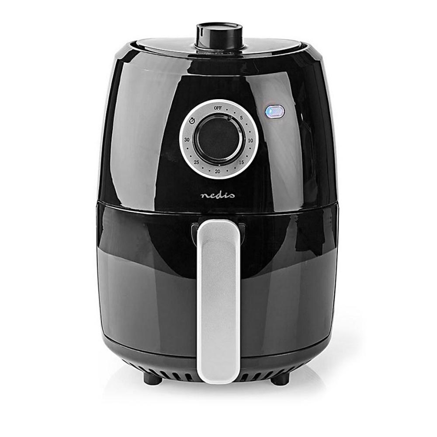 Nedis KAAF120FBK − Forrólevegős fritőz 2,4l 1000W/230V/30min