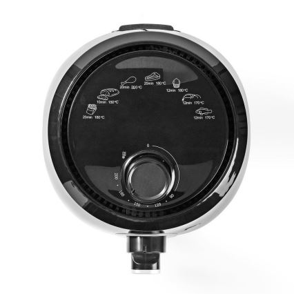 Nedis KAAF120FBK − Forrólevegős fritőz 2,4l 1000W/230V/30min