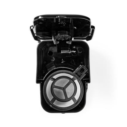 Egycsészés kávéfőző, 0,42 l kapacitással, időzítővel és utazó bögrével