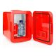 Hordozható mini hűtő 50W/230V piros