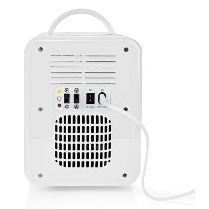 Hordozható mini hűtő 50W/230V fehér