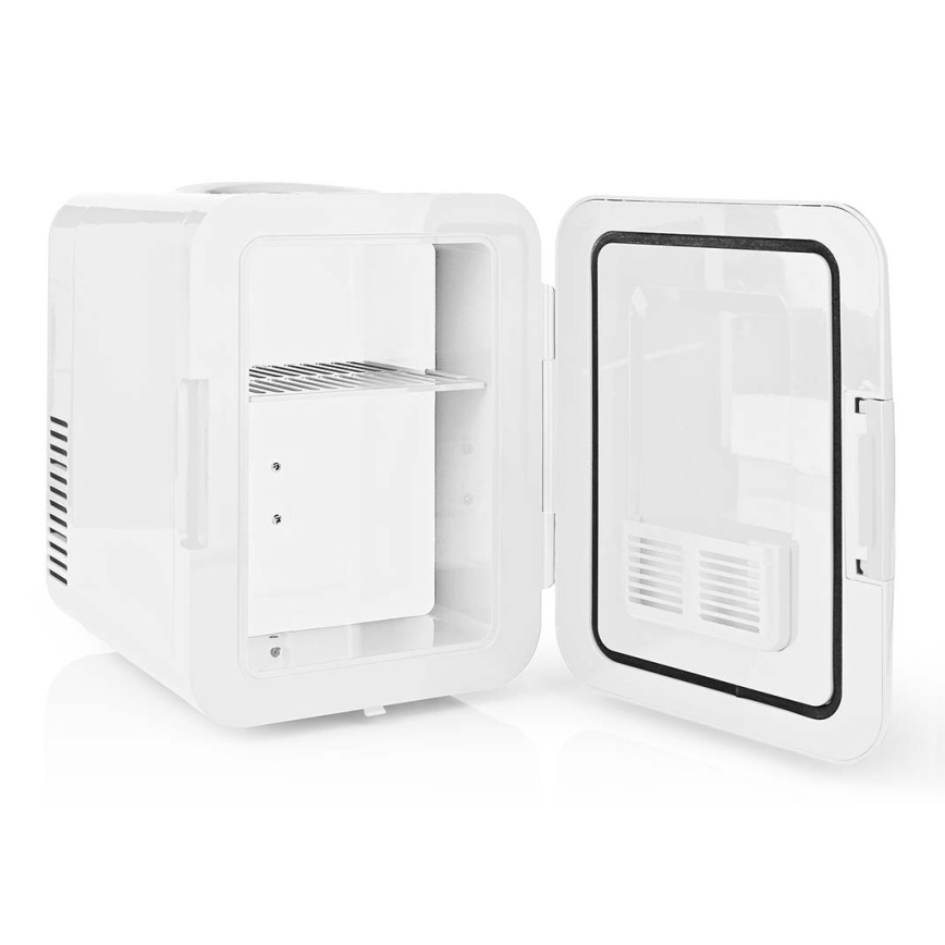 Hordozható mini hűtő 50W/230V fehér