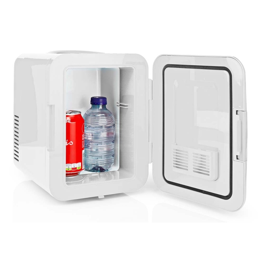 Hordozható mini hűtő 50W/230V fehér