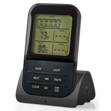 Vezeték nélküli maghőmérő LCD kijelzővel és időzítővel 0-250 °C