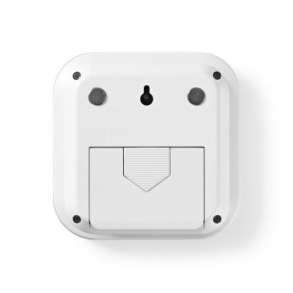 Hőmérő nedvességmérővel és időzítővel 2xAAA