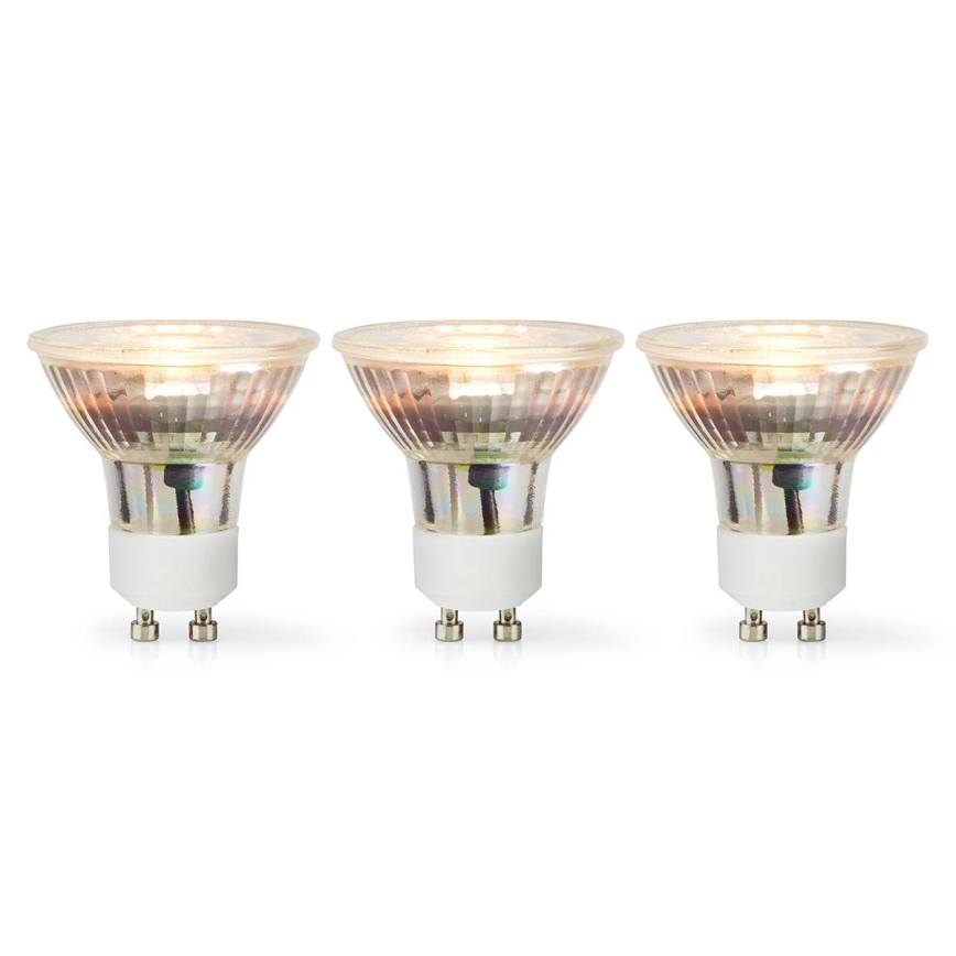 3 darabos LED izzó szett GU10/4,5W/230V 2700K