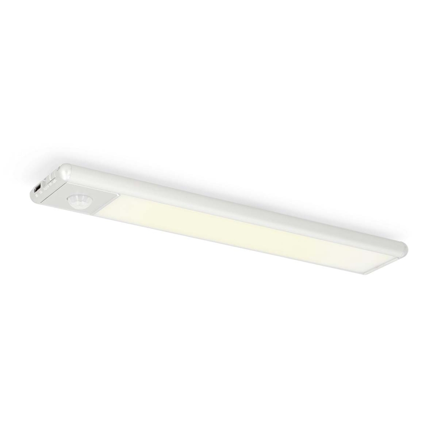 Nedis LCRM01WT - LED Újratölthető mágneses szekrényvilágítás érzékelővel LED/1W/1100 mAh 3000K