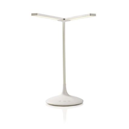 LED állítható fényerejű asztali lámpa LED/6W/5V 2200 mAh fehér