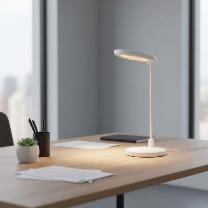 LED dimmelhető, újratölthető érintésvezérlésű lámpa tükörrel LED/6W/1200 mAh 3000/4000/5700K CRI 90 fehér