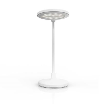 LED dimmelhető, újratölthető érintésvezérlésű lámpa tükörrel LED/6W/1200 mAh 3000/4000/5700K CRI 90 fehér