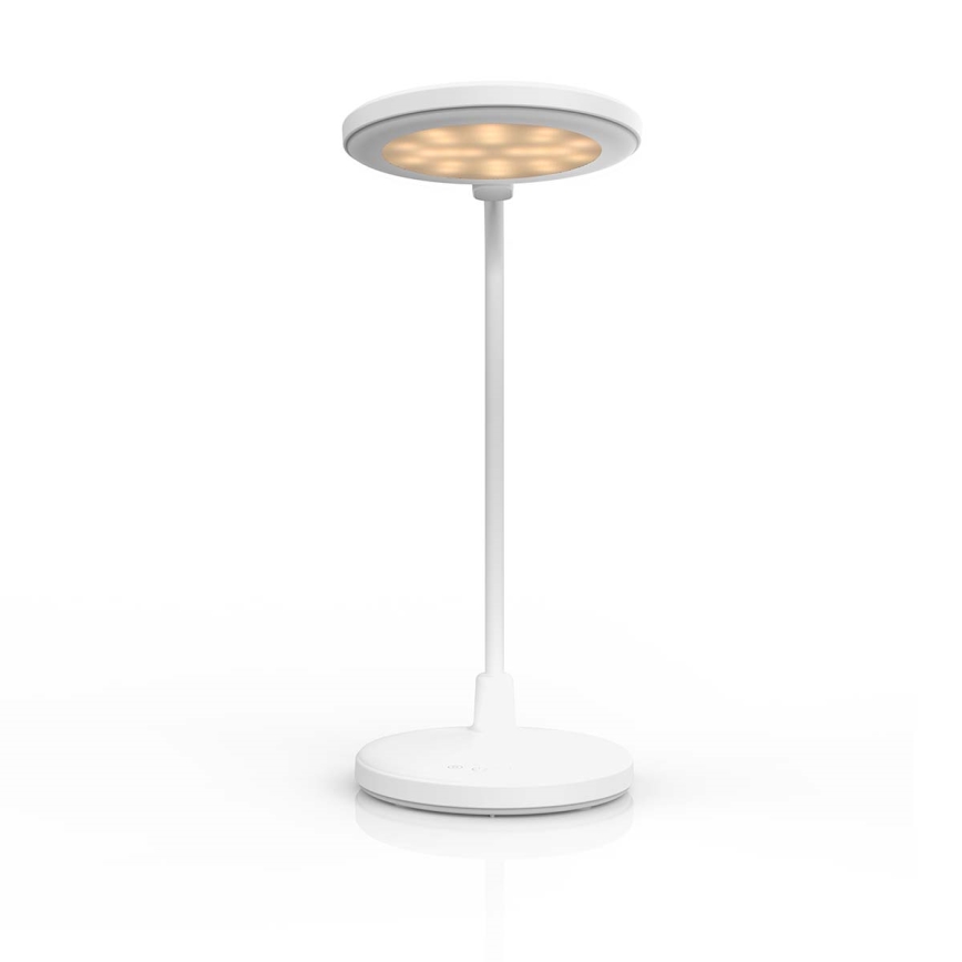 LED dimmelhető, újratölthető érintésvezérlésű lámpa tükörrel LED/6W/1200 mAh 3000/4000/5700K CRI 90 fehér