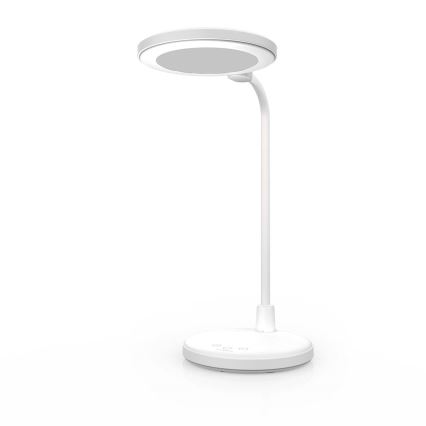 LED dimmelhető, újratölthető érintésvezérlésű lámpa tükörrel LED/6W/1200 mAh 3000/4000/5700K CRI 90 fehér